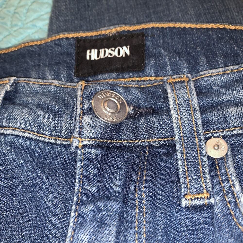 Hudson Jeans High Rise Zooey Straight Crop SZ 25 - Picture 7 of 9